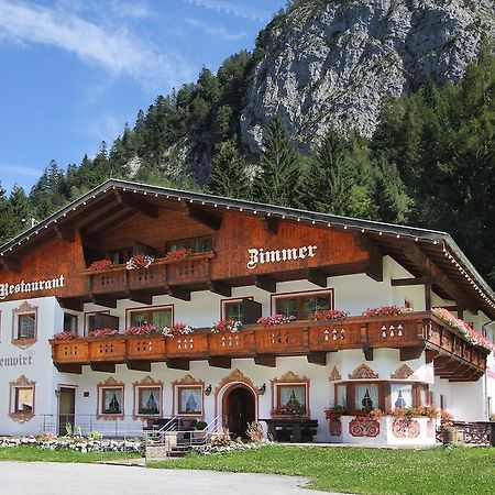 Ferienwohnung Baerenwirt Mittenwald Exterior foto