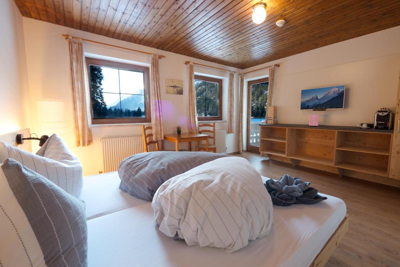 Ferienwohnung Baerenwirt Mittenwald Exterior foto