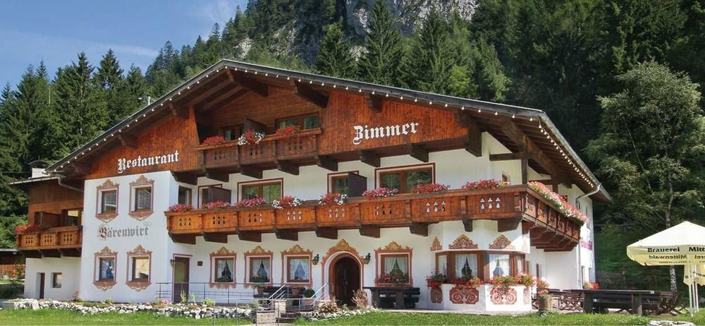 Ferienwohnung Baerenwirt Mittenwald Exterior foto
